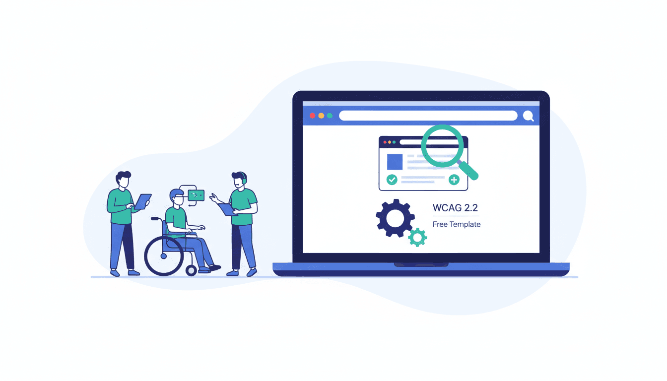 Website Accessibility Audit: Complete 2025 WCAG 2.2 Guide + Free Template