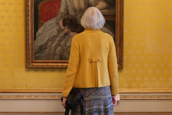 Woman Viewing Portrait