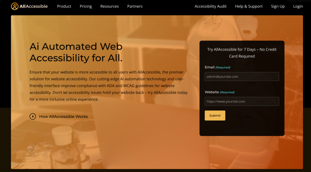 Color inversion for increased website accessibility
